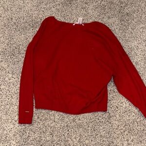 Victoria's Secret Vibrant Red Crew Neck Sweater